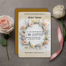 Recherche de fleurs pressées invitations Bébé en fleurs
