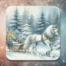 Zoek naar witte paarden stickers Sneeuw
