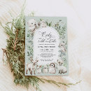 Recherche de renard arctique invitations Baby