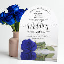Recherche de bleu royal mariage invitations Pour tous