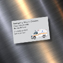 Recherche de ambulance cartes visite Technicien médical d'urgence