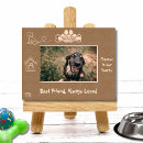 Recherche de dog présentoirs photos Cadre en bois gravé