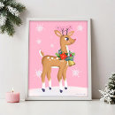Recherche de christmas reindeer art Vintage