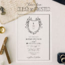 Recherche de classique mariage invitations Monogramme