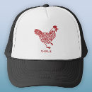 Recherche de poule casquettes Ferme