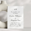 Recherche de simplicité élégante invitations Minimaliste moderne