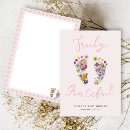 Recherche de fleurs pressées vœux cartes Mother to be