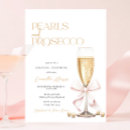 Recherche de pearl bridal shower invitations Perles et poursuites