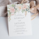 Recherche de fond floral invitations Crème