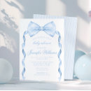 Recherche de ribbon baby shower invitations Coquette