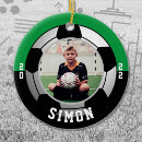 Zoek naar voetbal kerstdecoratie Groen