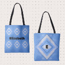 Recherche de motif bleu de diamant sacs Moderne