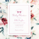 Recherche de bow baby shower fille invitations Pour elle
