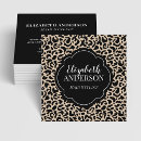 Recherche de empreintes de pas cartes visite Chic
