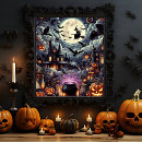 Zoek naar spookhuis posters Halloween