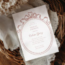 Recherche de ribbon bridal shower invitations Élégant