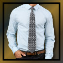 Recherche de motif monochrome cravates Noir et blanc