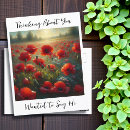 Recherche de pavot rouge cartes postales Fleurs