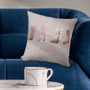 Recherche de bottes de cowboy coussins Rose