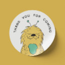 Recherche de monstres mignons autocollants Pour enfants