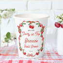 Recherche de bridal shower gobelets papier Élégant