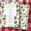 Recherche de avocado baby shower invitations Vert