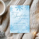 Recherche de flocons de neige invitations Pays des merveilles hivernales