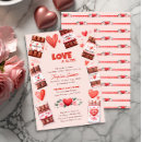 Recherche de barre de chocolat invitations Barres chocolatées