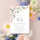 Recherche de thé nuptiale invitations Botanique