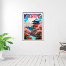 Recherche de voyage du japon posters Fleurs de cerisiers