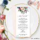 Recherche de menu floral menus Aquarelle florale