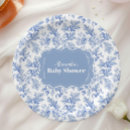 Zoek naar witte en blauwe borden Chinoiserie