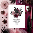 Recherche de gothique invitations Corbeau