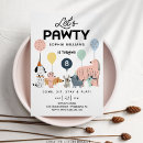 Recherche de pawty invitations Dog