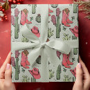 Recherche de bottes de cowboy papier cadeau Moderne