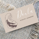 Recherche de doula de naissance cartes visite Maternité