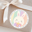 Recherche de lapin kawaii autocollants Coloré