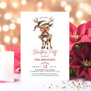 Recherche de rudolph invitations Rouge