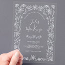 Recherche de lines mariage invitations Minimaliste