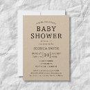Recherche de kraft baby shower invitations Simple