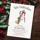 Recherche de winter dinner party invitations Rouge et vert