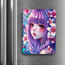 Recherche de anime magnets Fille d'anime