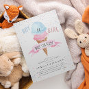 Recherche de gender reveal invitations Crème glglace
