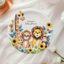 Recherche de safari assiettes Baby shower safari