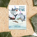 Zoek naar haaien uitnodigingen Verjaardagsfeest