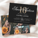 Recherche de photo collage sweet 16 Élégant