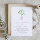 Recherche de lemon mariage invitations Aquarelle