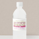 Recherche de birthday party labels Floral