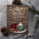 Recherche de hot cocoa party invitations Moderne