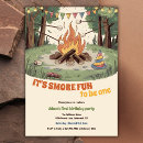 Recherche de smores bonfire invitations Feu de camp